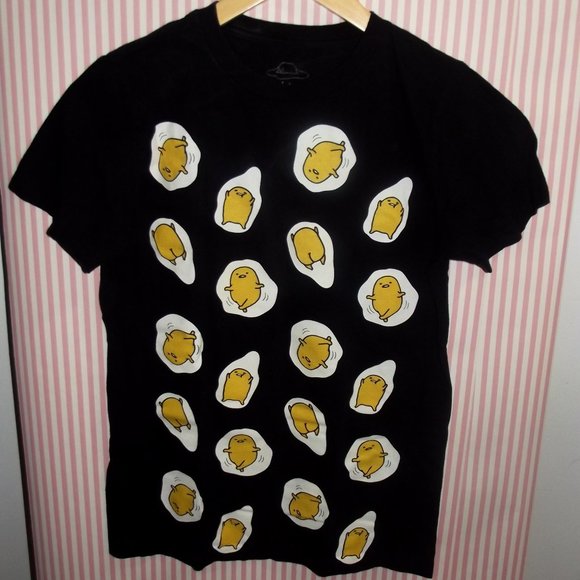 Gudetama Girl's T-shirt- Unmotivated Gudetama Size XS - Picture 1 of 3